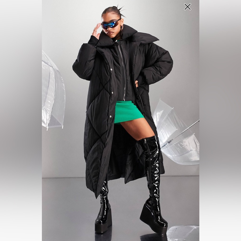 ASOS Puffer Coat - Picture 4 of 4